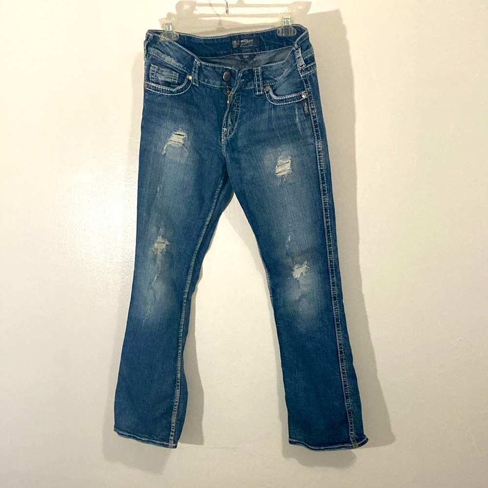 Women’s Silver jeans sz 17”